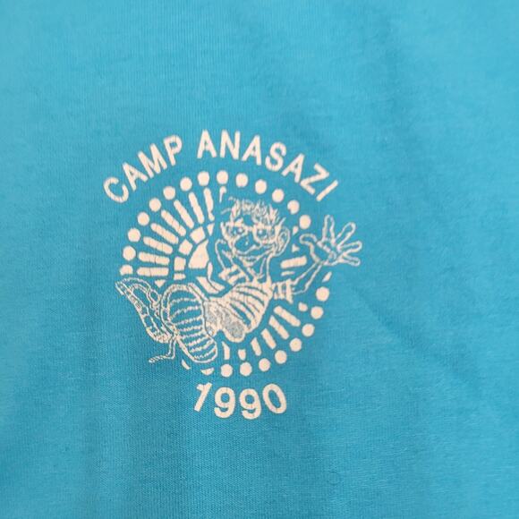 Vintage 1990 Screen-Stars Shirt Medium 19x27 Camp-Anasazi - Picture 4 of 14